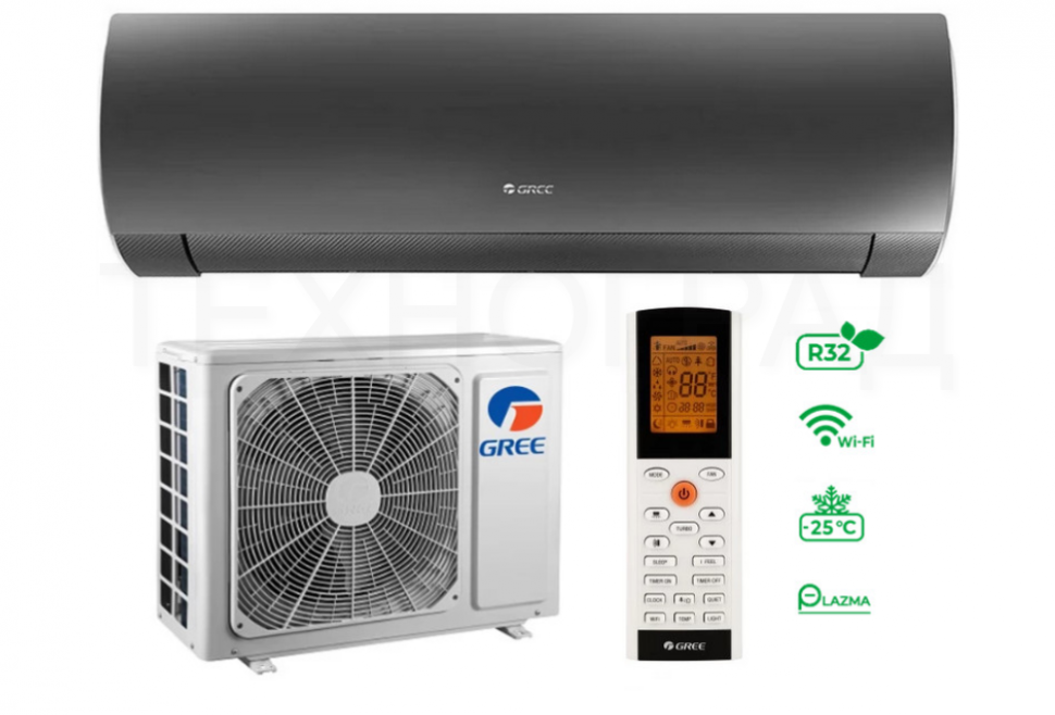 Сплит-система GREE GWH09ACC-K6DNA1F(black)